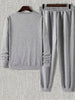 Mens Sweatshirt and Pants Set by Tee Tall - MSPSTT22 - Grey Grey