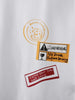 Mens Cotton Sticker Printed T-Shirt TTMPS72 - White