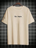Mens Cotton Sticker Printed T-Shirt TTMPS58 - Cream