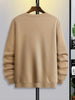Mens Printed Sweatshirt by Tee Tall TTMPWS45 - Cream