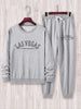 Mens Sweatshirt and Pants Set by Tee Tall - MSPSTT7 - Grey Grey
