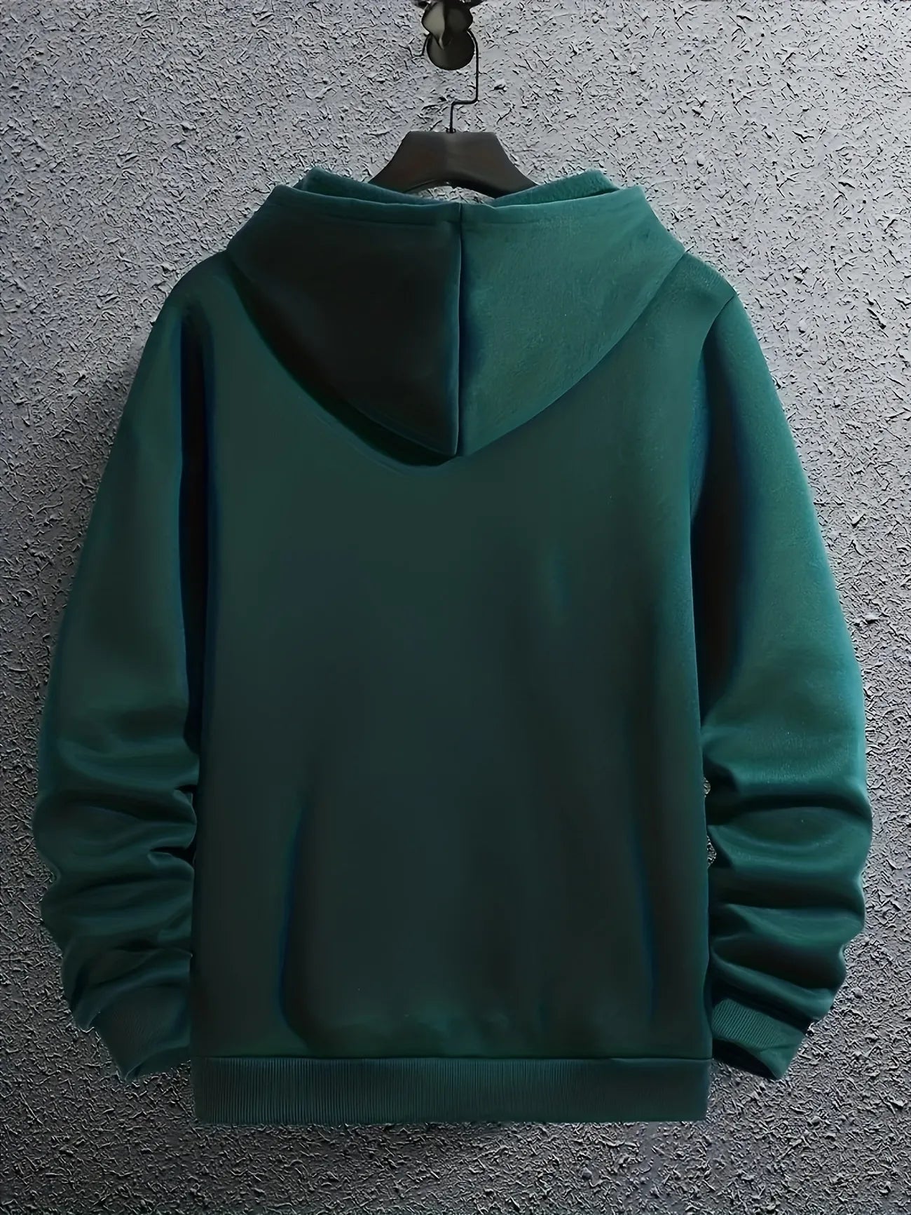 Tee Tall Mens Printed Hooded Zip Jacket - TTMPHZJPR7 - Green