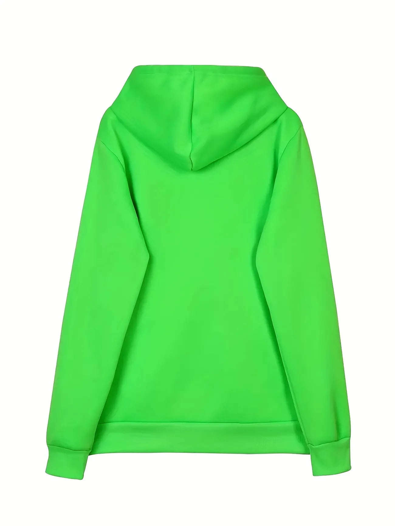 Tee Tall Mens Printed Kangaroo Hoodie TTMPKHPR5 - Neon Green