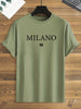 Nine Zero Milano Printed NZMT31 T-Shirt - Green