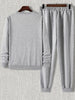 Mens Sweatshirt and Pants Set by Tee Tall - MSPSTT28 - Grey Grey