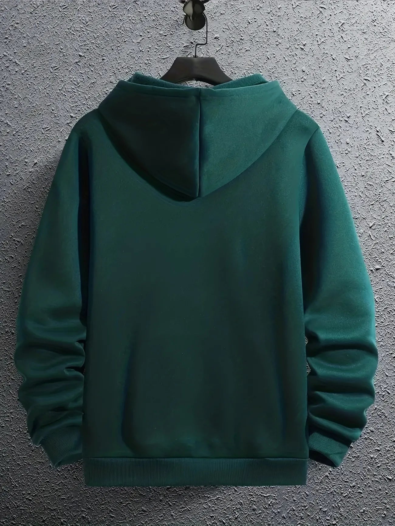 Tee Tall Mens Printed Hooded Zip Jacket - TTMPHZJPR4 - Green