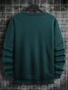 Mens Printed Sweatshirt by Tee Tall TTMPWS28 - Green