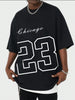 Nine Zero Chicago 23 Printed NZMT10 T-Shirt - Black