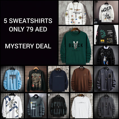 Mens Mystery 5 Sweatshirts Pack MYST5