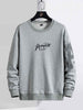Mens Printed Sweatshirt by Tee Tall TTMPWS7 - Grey