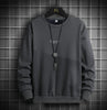 Mens Printed Sweatshirt by Tee Tall TTMPWS74 - Charcoal