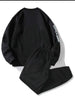 Mens Sweatshirt and Pants Set by Tee Tall - MSPSTT17 - Black Black