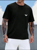 Nine Zero Eagle Printed NZMT17 T-Shirt - Black