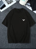 Nine Zero Eagle Printed NZMT17 T-Shirt - Black