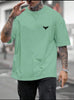 Nine Zero Eagle Printed NZMT17 T-Shirt - Mint Green