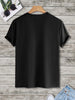 Nine Zero Dreamer Printed NZMT21 T-Shirt - Black