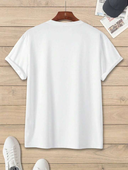 Nine Zero Paris Printed NZMT20 T-Shirt - White