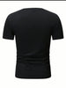 Nine Zero USA Printed NZMT22 T-Shirt - Black