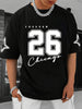 Nine Zero Chicago 26 Printed NZMT7 T-Shirt - Black