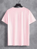 Mens Cotton Sticker Printed T-Shirt TTMPS89 - Pink