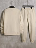 Mens Sweatshirt and Pants Set by Tee Tall - MSPSTT29 - Cream Cream