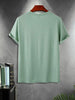 Mens Cotton Sticker Printed T-Shirt TTMPS2 - Mint Green