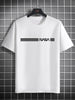 Mens Cotton Sticker Printed T-Shirt TTMPS16 - White