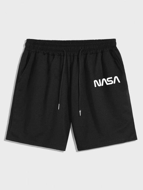 Mens Summer Shorts + T-Shirt Set - TTMSS37 - White Black