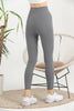 Soft Finish Lining Textured Active Yoga Pants MEUAYP5