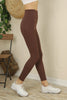 Soft Finish Lining Textured Active Yoga Pants MEUAYP2
