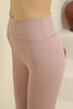 Soft Finish Lining Textured Active Yoga Pants MEUAYP8