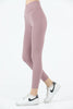 Soft Finish Lining Textured Active Yoga Pants MEUAYP14
