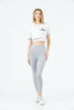 Soft Finish Lining Textured Active Yoga Pants MEUAYP16