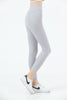Soft Finish Lining Textured Active Yoga Pants MEUAYP16