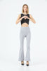 Soft Finish Lining Textured Active Yoga Flare Pants MEUAYP24