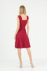 Womens Peplum Detail Sleeveless Dress MEUWD5
