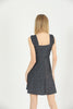 Womens Printed Detail Sleeveless Dress MEUWD14