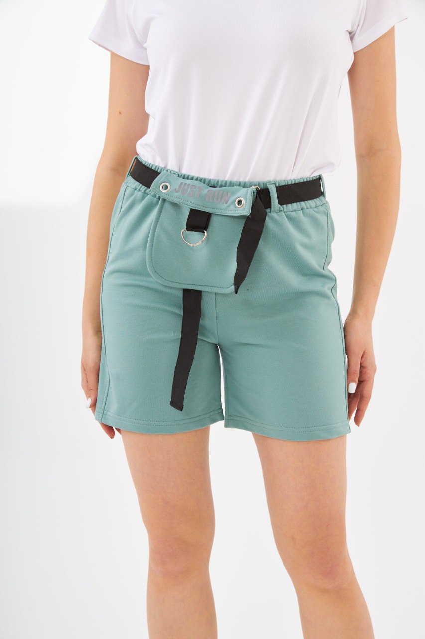 Pocket Belt Detail Shorts MEUAWS30