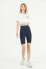 Soft Finish Detail Active Wear Shorts MEUAWS44