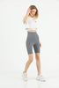 Soft Finish Detail Active Wear Shorts MEUAWS45