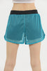 Mesh Overlay Detail Active Wear Shorts MEUAWS50