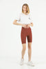 Soft Finish Detail Active Wear Shorts MEUAWS71