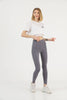 Soft Finish Lining Textured Active Yoga Pants MEUAYP46