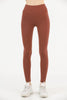 Soft Finish Lining Textured Active Yoga Pants MEUAYP47