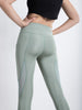 Mesh Panel Cropped Active Yoga Pants MEUAYP51