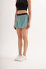 Skirt Striped Detail Active Wear Shorts MEUAWS100