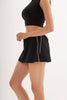 Skirt Striped Detail Active Wear Shorts MEUAWS101