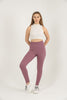 Soft Finish Lining Textured Active Yoga Pants MEUAYP62