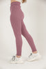 Soft Finish Lining Textured Active Yoga Pants MEUAYP62