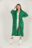 Womens Knitted Long Pocket Cardigan MWKC5